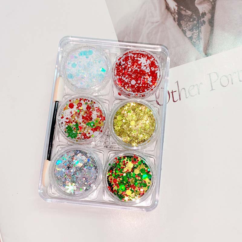 BIODEGRADABLE FACE & BODY HAIR GLITTER