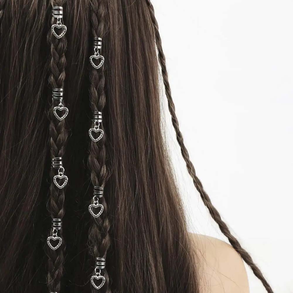 BOHO BRAID CUFFS BRAID RINGS HAIR ACCESSORY
