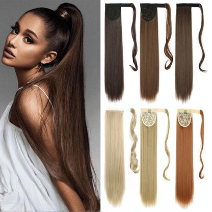 SYNTHETIC STRAIGHT PONYTAIL HAIR EXTENSION