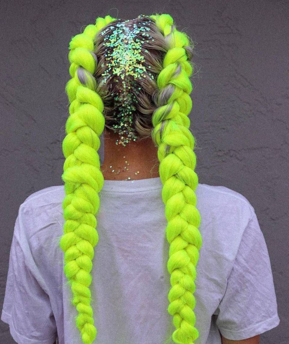 BIODEGRADABLE FACE &amp; BODY HAIR GLITTER