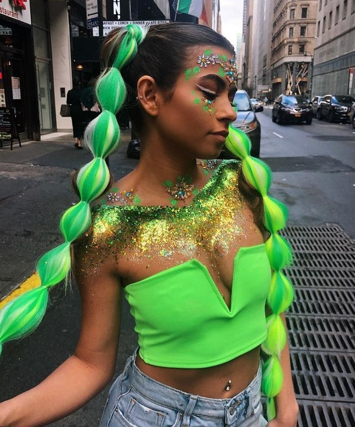 BIODEGRADABLE FACE &amp; BODY HAIR GLITTER