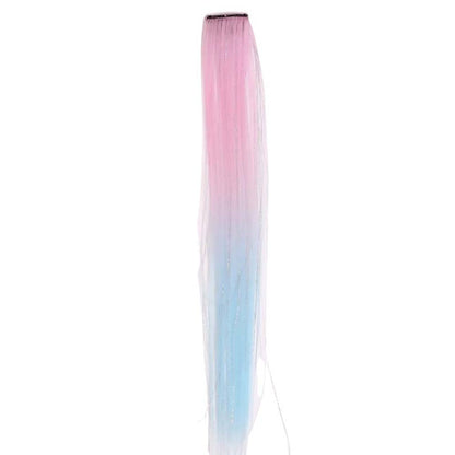 40CM TINSEL CLIP IN HAIR EXTENSIONS HAIR HIGHLIGHTS
