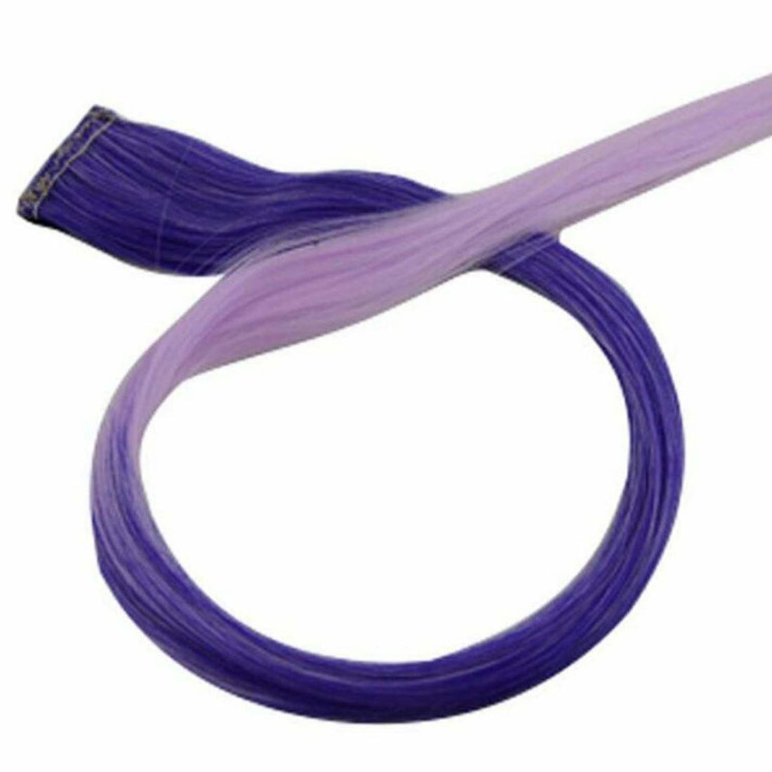 PURPLE &amp; LIGHT PURPLE CLIP IN HAIR EXTENSIONS HAIR HIGHLIGHTS