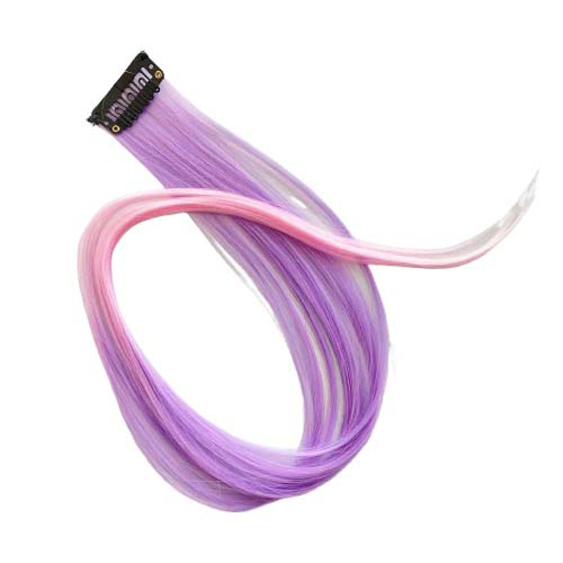 LIGHT PURPLE &amp; PINK CLIP IN HAIR EXTENSIONS HAIR HIGHLIGHTS
