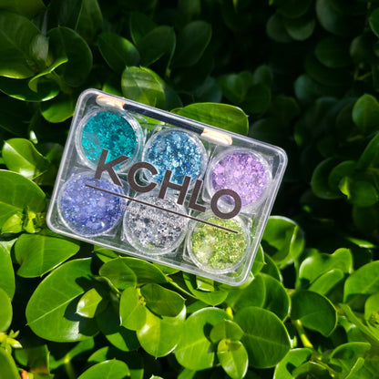 MINT MAMBO HAIR, FACE &amp; BODY GLITTER GEL 6 COLORS